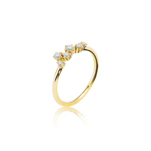 Hovedbilde noën Sparkle ring m/6-0,20ct ...