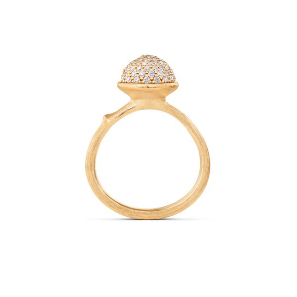 OLE LYNGGAARD COPENHAGEN Ring Lotus Pavért Medium