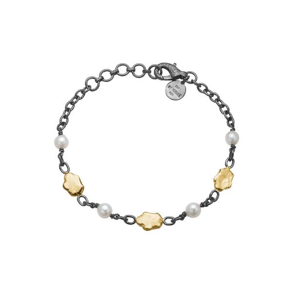 By Birdie Armbånd Chain Ellen Pearl 