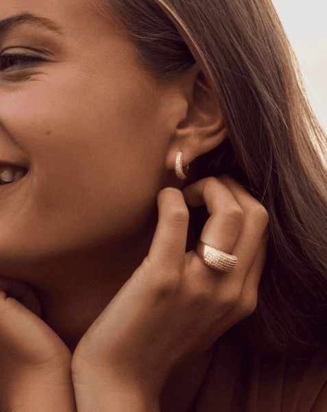 Edblad Luxe Hoops Gold